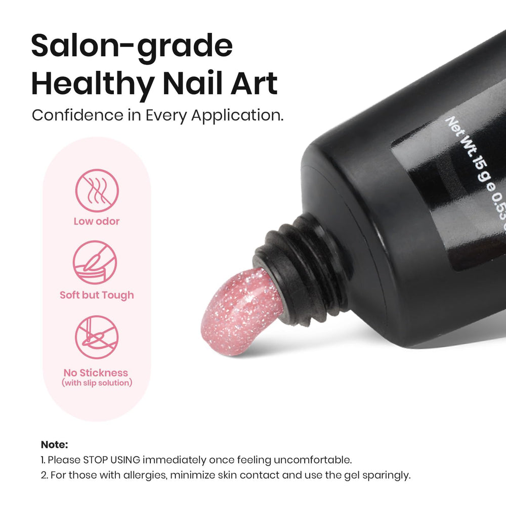 Beetles Gel Polish used in a home-salon setting demonstrating professional-looking results