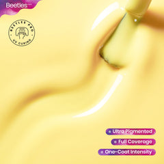 Beetles PRO label detail showing HEMA-free and TPO-free formula benefits for pros