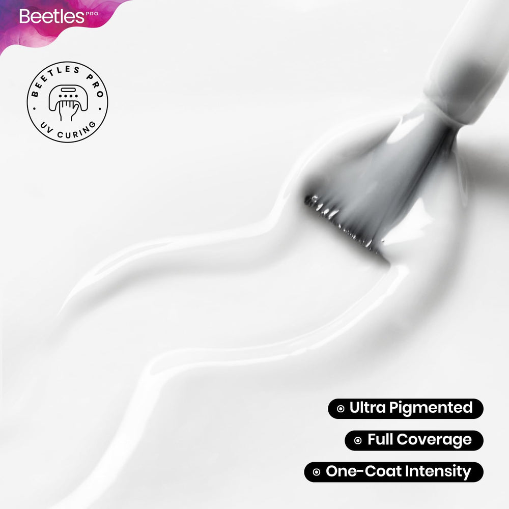 beetles gel polish thick self-leveling texture close-up for streak-free finish benefit