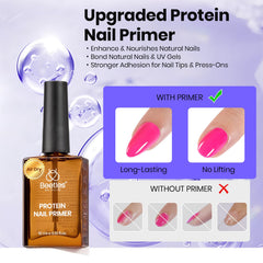 beetles protein primer close-up texture highlighting keratin-enriched formula benefit