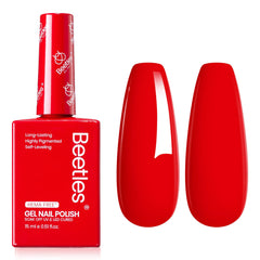 beetles Gel Polish packaging with bottle set showing color-coded bottle convenience