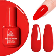beetles gel polish packaging and ingredients display showing cruelty-free certification benefit