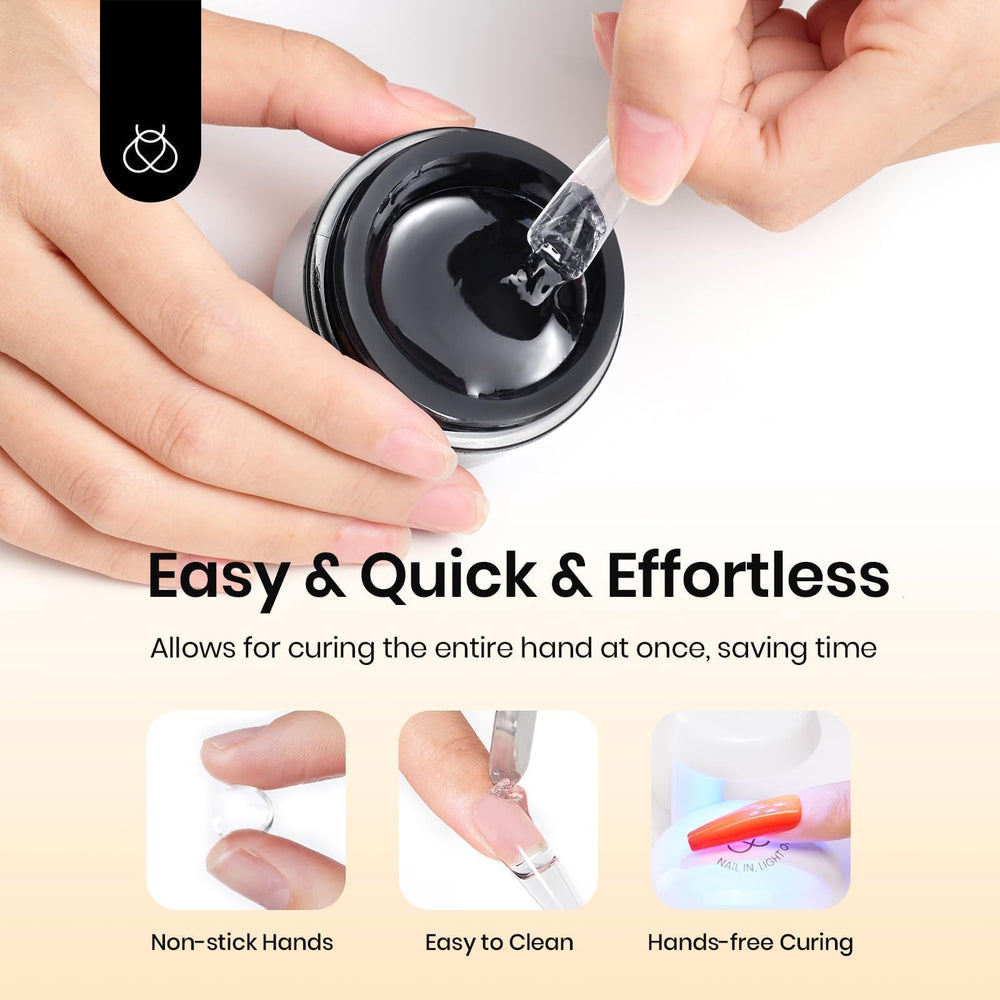 Beetles Gel Polish remover bottle label and easy cleanup benefit