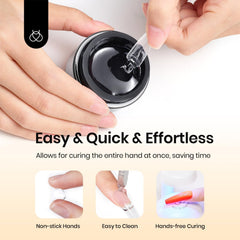 Beetles Gel Polish remover bottle label and easy cleanup benefit