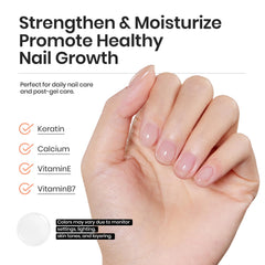 Beetles Gel Polish brush applying rubber base for precise control and build