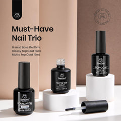beetles bottles with ruler showing 15ml size and travel-friendly kit