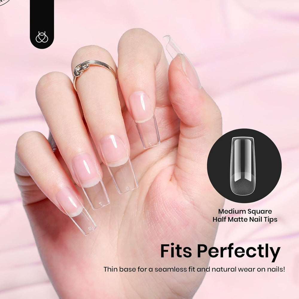beetles gel polish side profile of tip fitting natural nail edge comfortably