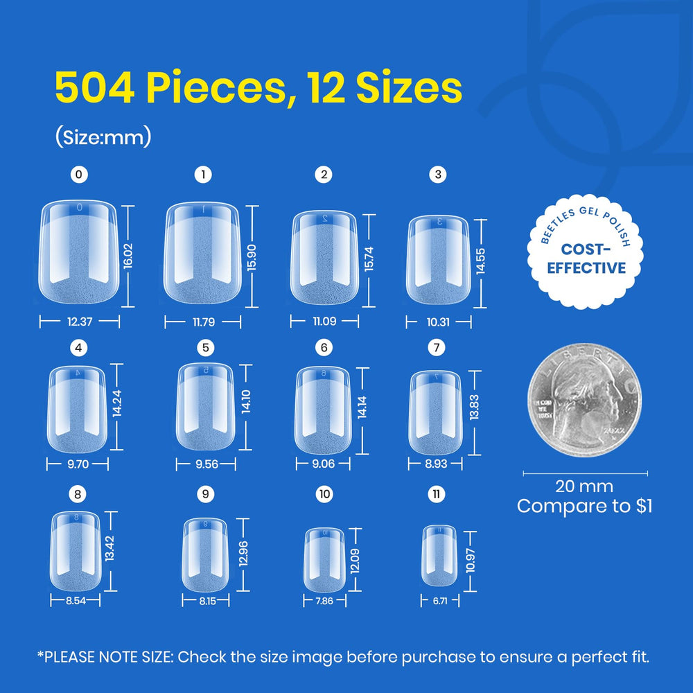 beetles numbered size chart and tips for accurate size selection
