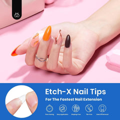 Beetles size range layout with 12 sizes for accurate nail matching