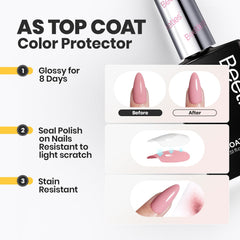 beetles bottle in hand size comparison illustrating compact travel-friendly nail care