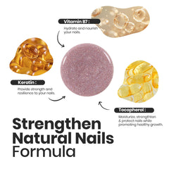 beetles swatch array on nail wheel showing true shade range
