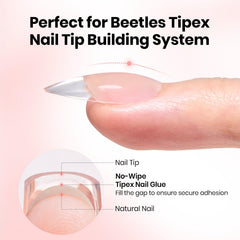 beetles Gel Polish close-up of medium-thick gel texture illustrating easy control and smooth spread