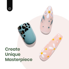 beetles glossy nail swatch showing high-shine durability benefit