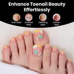 Beetles tips worn barefoot with sandals showing stylish summer-ready toes benefit
