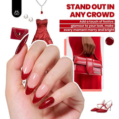 beetles manicure tools displayed to highlight included accessories