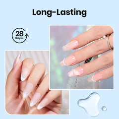 beetles high-gloss top coat on nail showing durable shine benefit