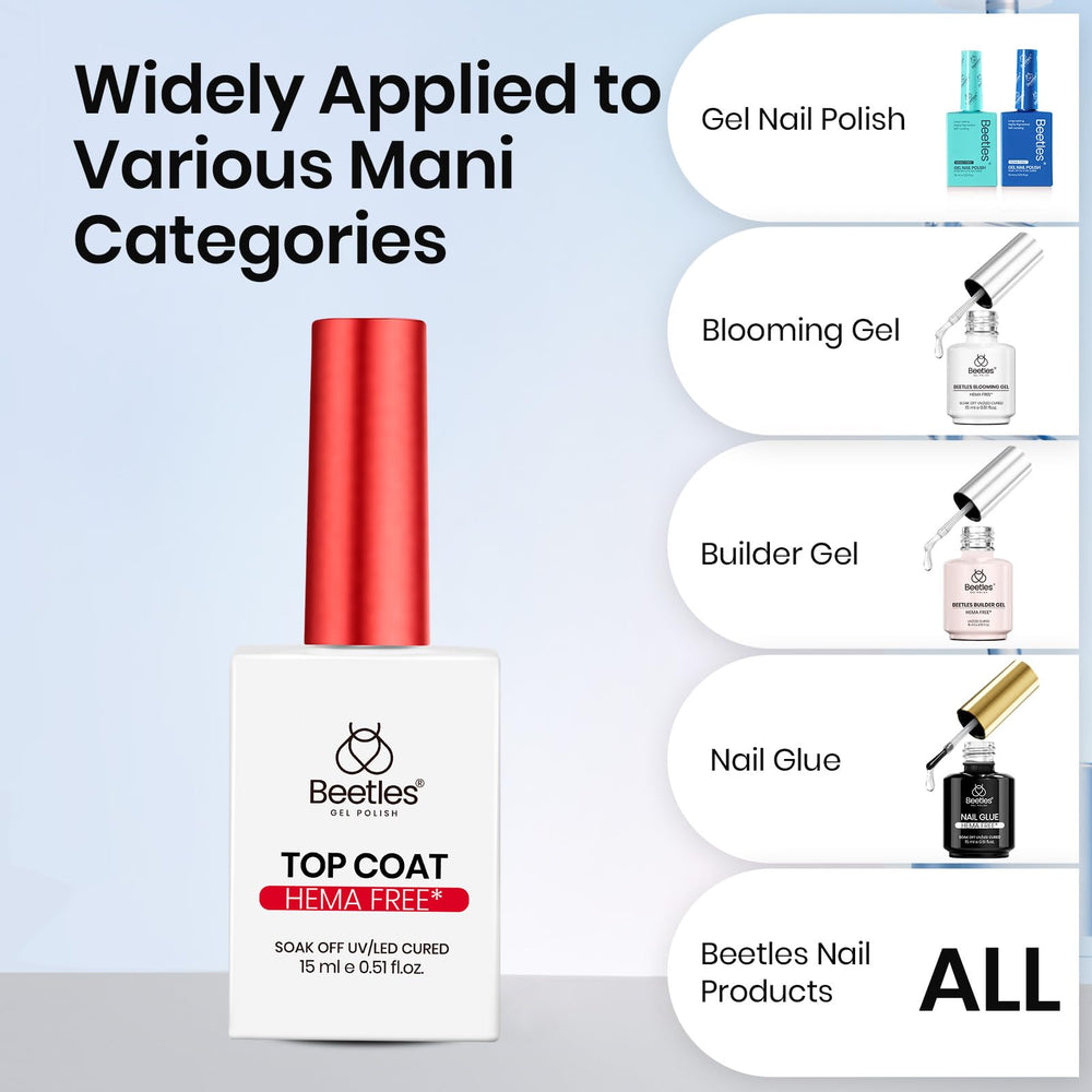 Beetles Gel Polish used in salon scene demonstrating professional finish benefit