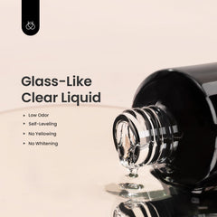 Beetles Gel Top Coat cured surface close-up highlighting mirror-like shine benefit