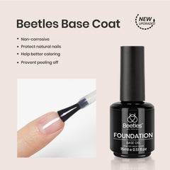 beetles no-wipe top gel on cured nail displaying glossy shine and chip resistance