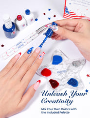 Beetles UV lamp curing nails demonstrating quick polish curing and durable finish