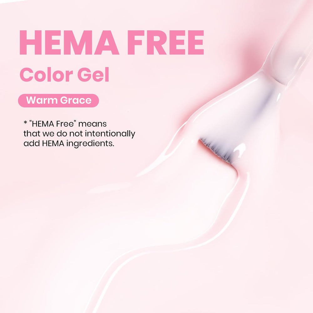 Beetles Gel Polish brush stroke displaying smooth application and buildable translucency benefit