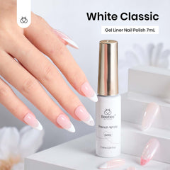 beetles gel polish 0.1mm thin brush close-up for precise line control