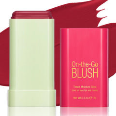 BEFIVECOK front packaging showing compact blush stick and shade label for convenience