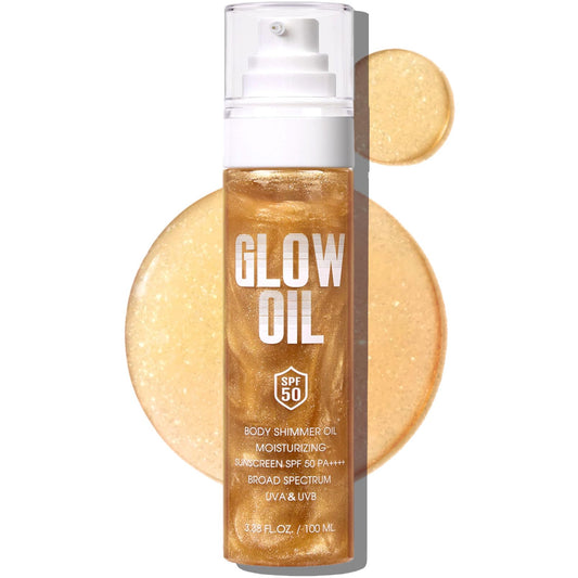 BEFIVECOK front packaging showing SPF 50 and shimmering finish benefit