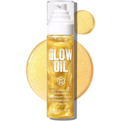 BEFIVECOK front packaging showing SPF 50 label and shimmering gold finish benefits