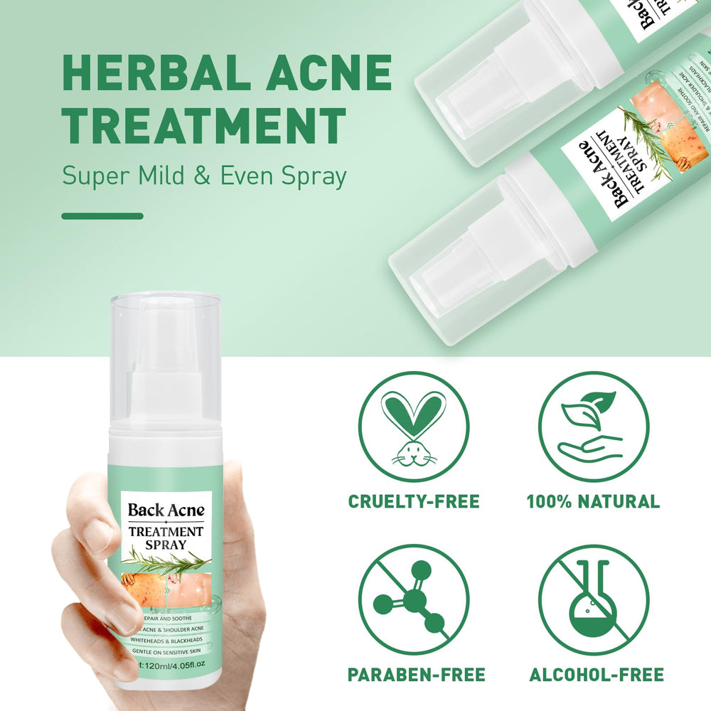 BEFIVECOK bottle next to a hand to show 120ml size for travel-friendly benefit