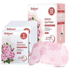 BeHoomi front packaging showing 10-pack and rose scent benefit
