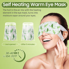 BeHoomi open mask showing inner side and moist heat delivery