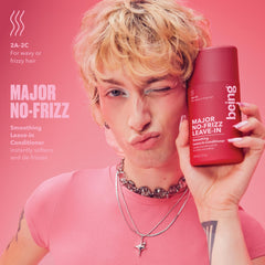 BEING INC back label showing ingredients and dermatologist-tested claim