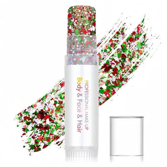Beirou front packaging showing glitter stick trio for instant team colors