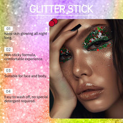 Beirou close-up texture displaying smooth gel and reflective sparkle