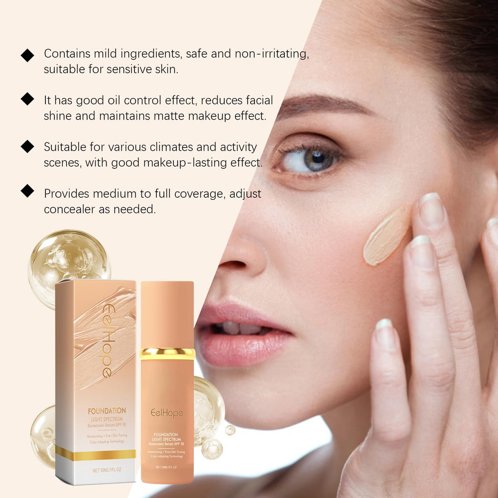 Bekoeen application with sponge showing smooth, streak-free finish benefit