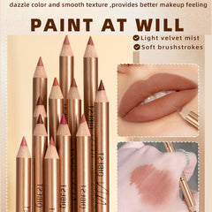 Bekoeen full lip application demonstrating long-lasting matte finish