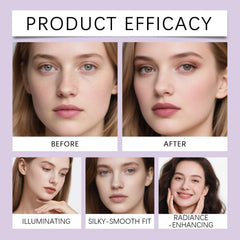 Bekoeen palette in use on eyelid giving defined crease and shimmer