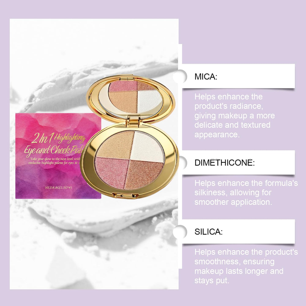 Bekoeen palette swatches on skin demonstrating pigment payoff
