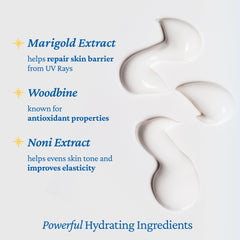 belif marigold and noni extracts highlighting botanical hydration benefits