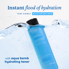belif texture close-up highlighting gel-water consistency and hydration