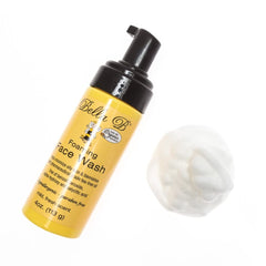 Bella B bottle on bathroom counter in lifestyle setting offering calm, pregnancy-safe routine