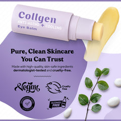 Bella Bliss texture swatch on skin, smooth hydrating finish that reduces fine lines