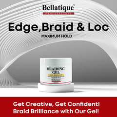 BELLATIQUE smoothing locs for sleek, defined finish