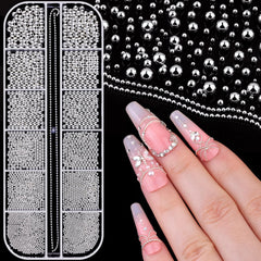 BELLEBOOST box front showing 12-grid storage and organized bead sizes for easy access