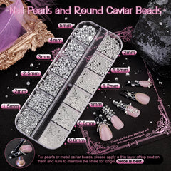 BELLEBOOST cone spikes close-up showing texture and shine for bold nail accents