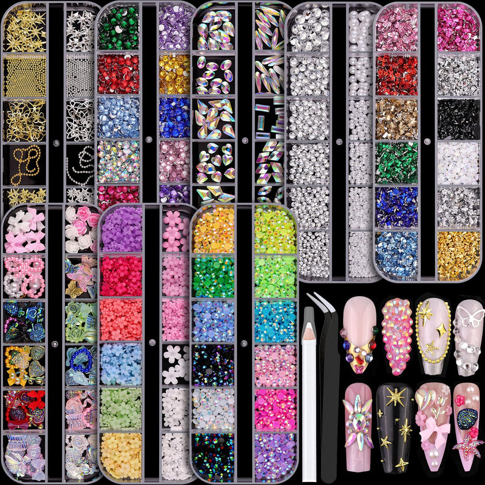 BELLEBOOST front packaging showing eight organized charm boxes for easy selection