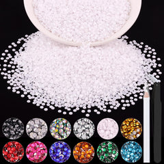 BELLEBOOST front packaging showing bulk white rhinestones and tools for easy project start