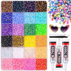 BELLEBOOST front packaging showing full rhinestone kit and tools for easy crafting