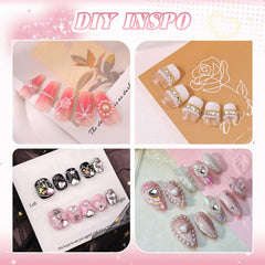BELLEBOOST clear rhinestone glue gel tube with applicator for secure placement